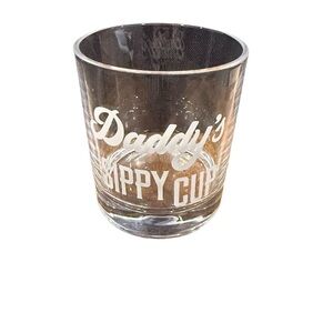 Daddy's Sippy Cup Rocks Glass